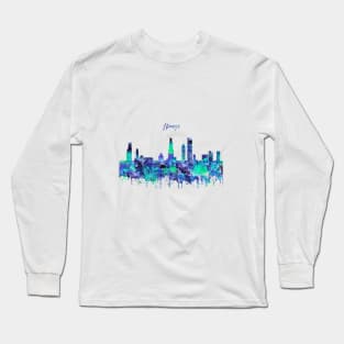 Chicago skyline Long Sleeve T-Shirt